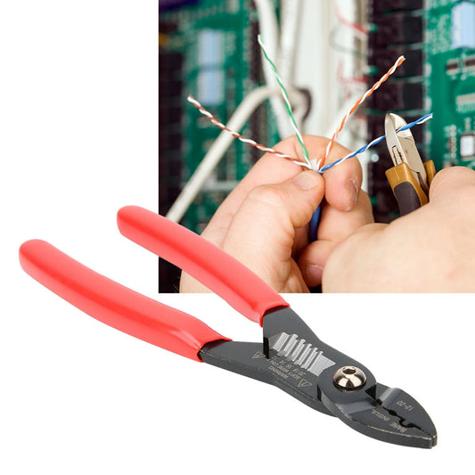 Electrical Tool 7inch Professional Electrical Cable Stripping Crimping Tool Wire Stripper for Terminals Hand Stripper Hand Tool