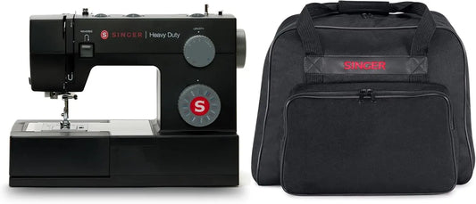 4432 Black Sewing Machine + Machine Carrying Case, Black,