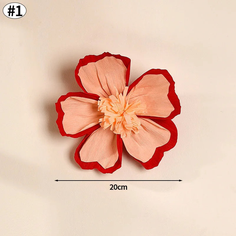 Chinese New Year 2026 Decoration Wall Hanging Decor Paper Folding Fan Sticker Wedding Party Decoration Spring Festival Supplies