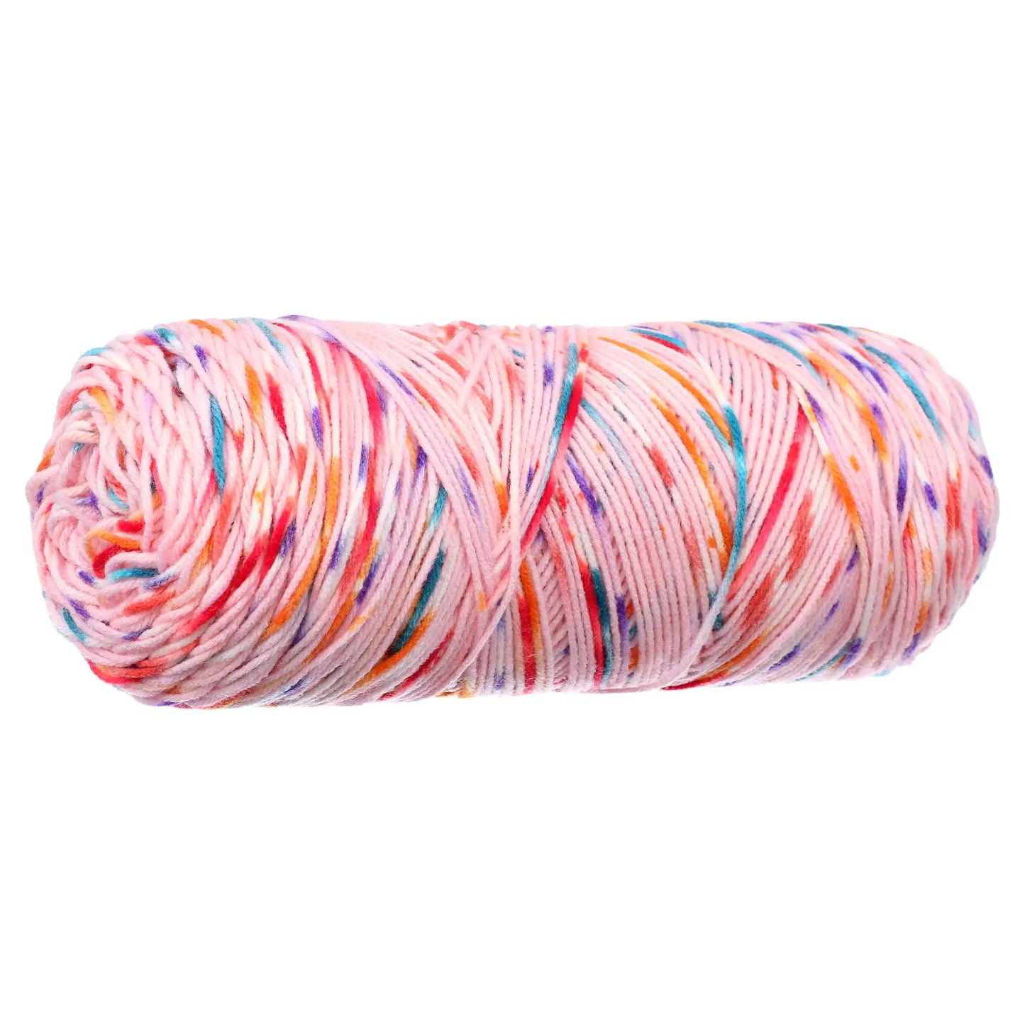 Medium Acrylic Yarn, Speckle Bubblegum, 10oz 482yd, New Super Saver