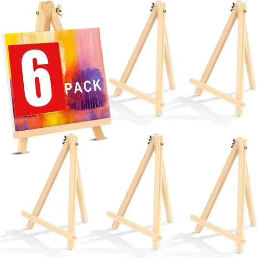 Easels stand for painting canvases, art, and crafts. Tripod, Painting Party Easel, Kids Student Tabletop Easel