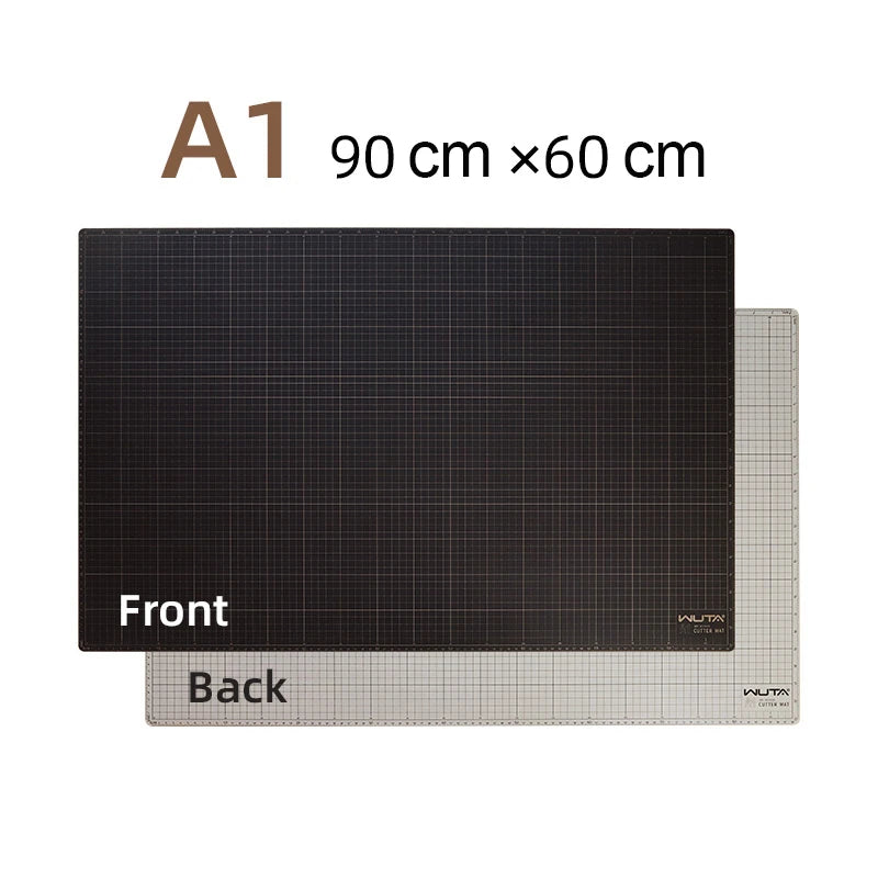 WUTA New Fabric Cutting Mat, Leather Cutting Board A1 A2 A3 A4 A5 Professional Self Healing Quality Double-Sided  Craft Tool Set