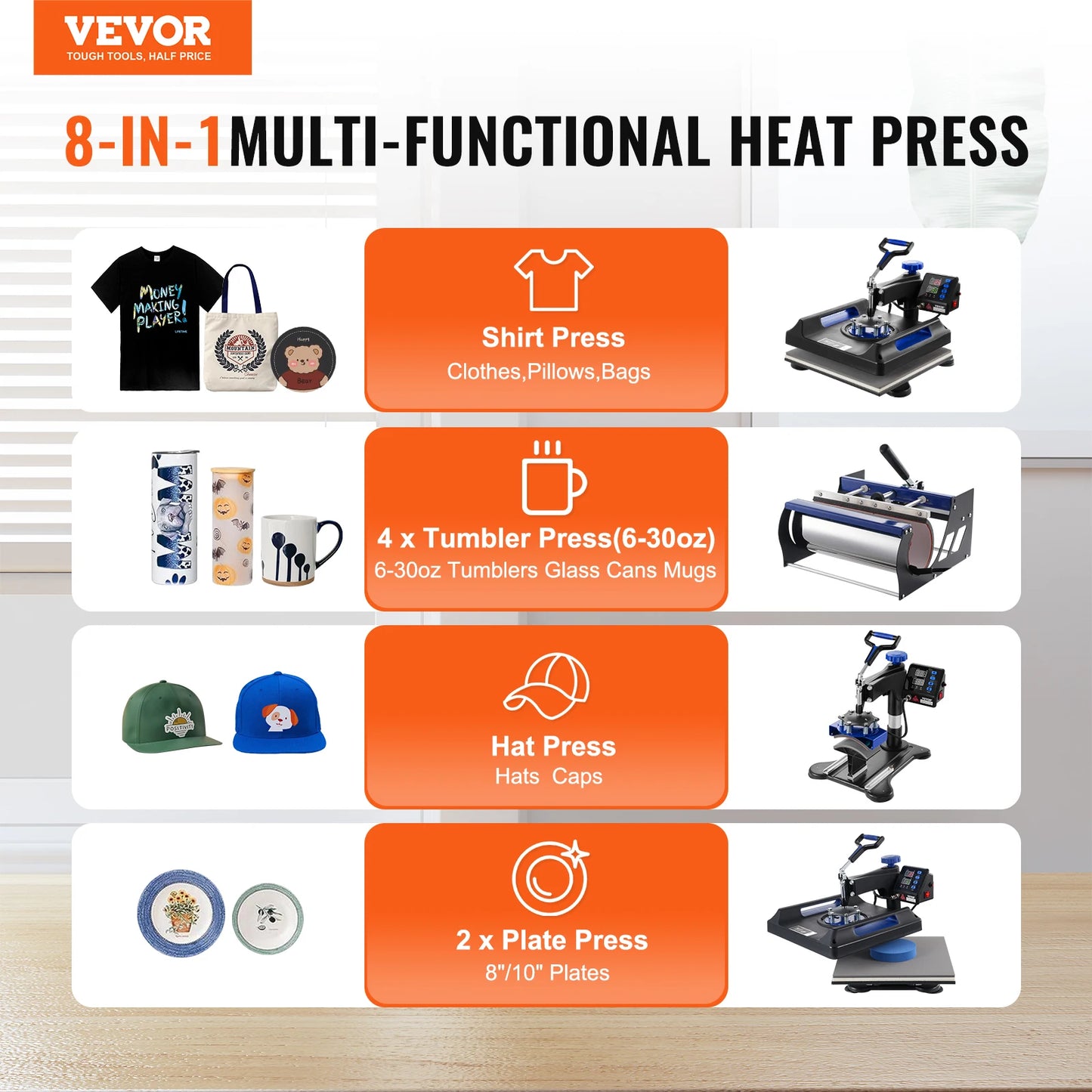 VEVOR Heat Press Machine