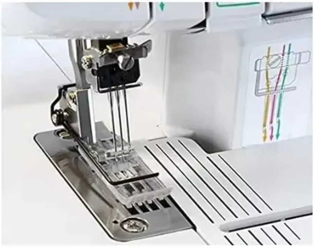 NEW Coverstitch Serger, Included Snap-on Presser Feet