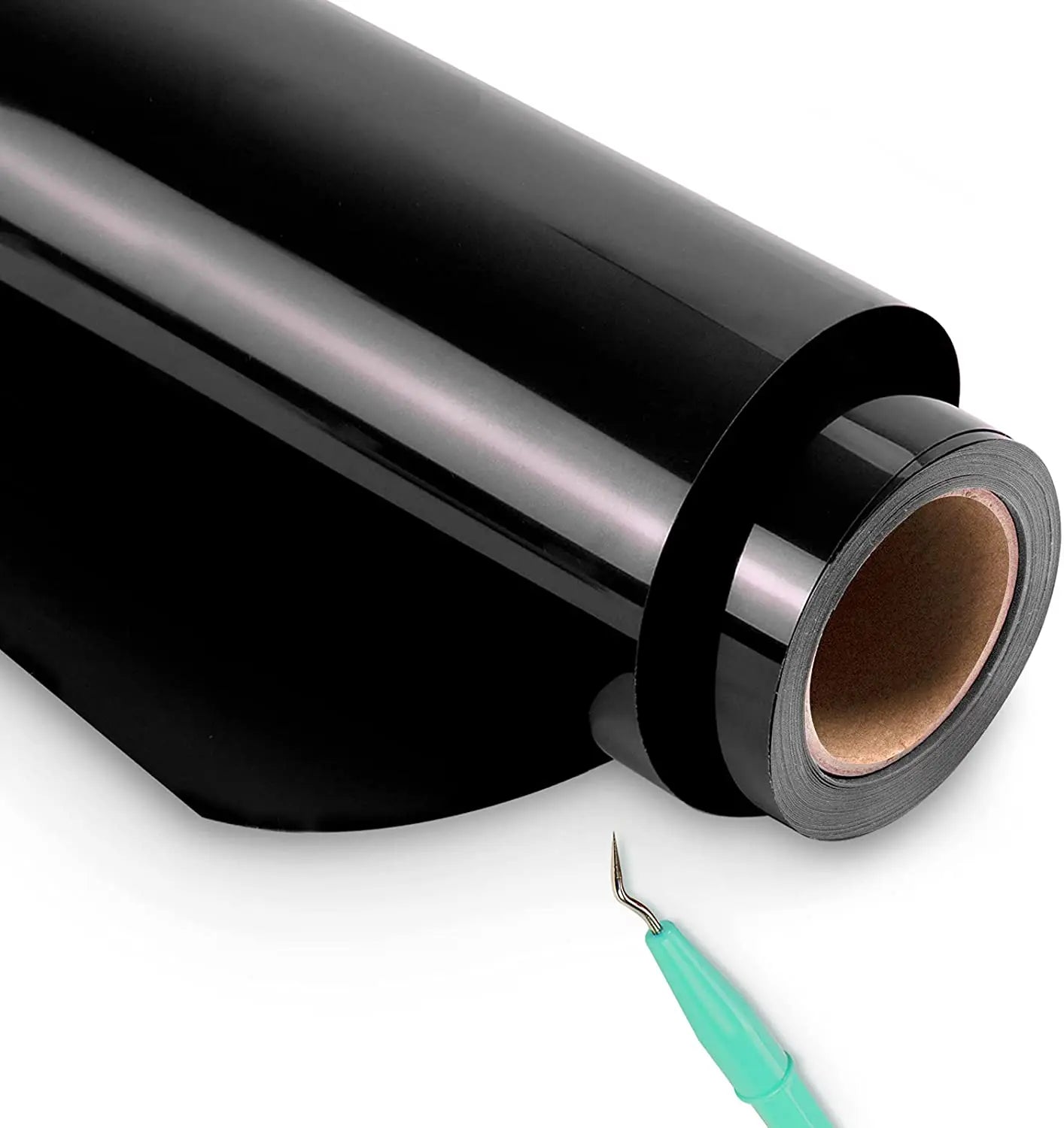 HTVRONT 30x750cm/12"X25ft PU Heat Transfer Vinyl Roll for Cricut Craft Heat Press DIY HTV Film For T-shirt Clothing Printing