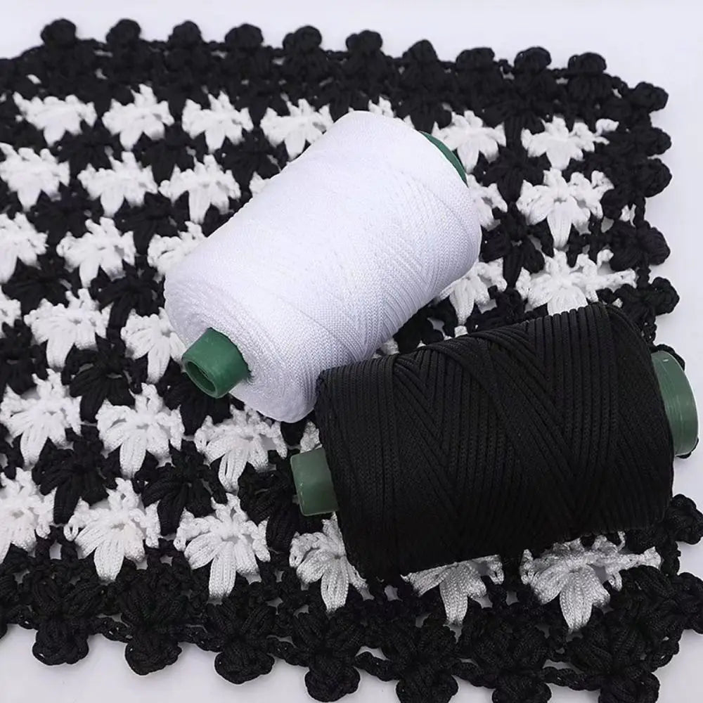 3mm Handmade Ice Rope Thread DIY Hook Cushion Beginners Crochet Yarn Hat Shoes Woven Hand Knitting Bag Hand Knitting Yarn 2055