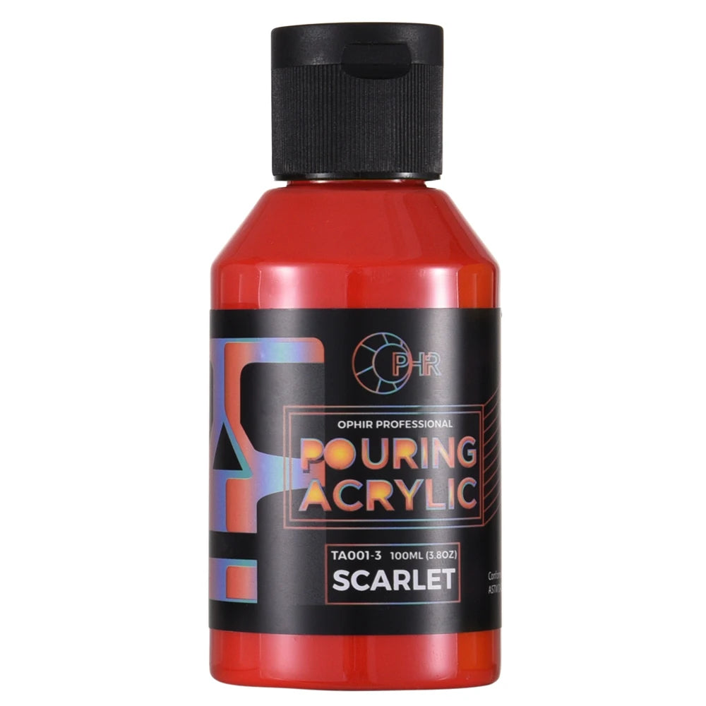 OPHIR 100ML/Bottle Varnish Glossy Gel Topcoat for Pouring Acrylic Paint Artist DIY Art Supplies TA004