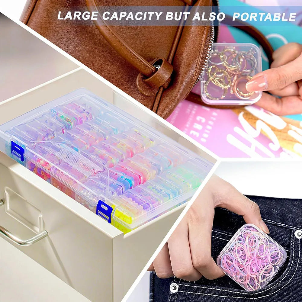 DIY Diamond Painting Embroidery Storage Box, Nail Art Jewelry Rhinestone Mosaic Storage Container, Multifunctional Storage Box