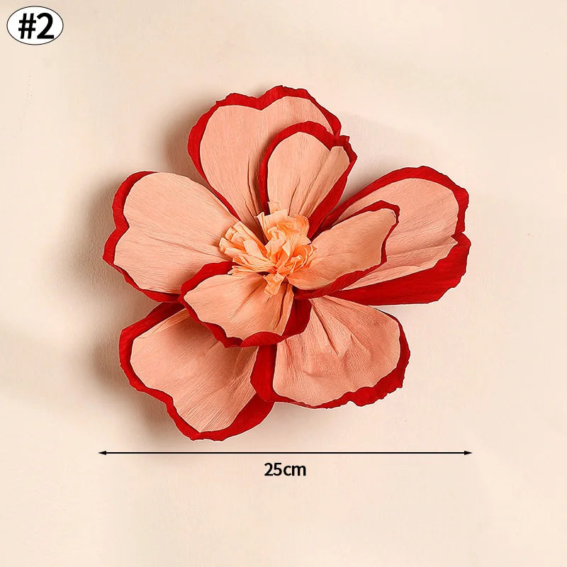 Chinese New Year 2026 Decoration Wall Hanging Decor Paper Folding Fan Sticker Wedding Party Decoration Spring Festival Supplies