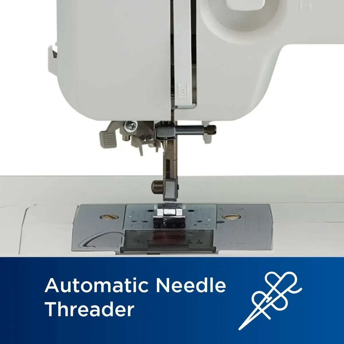 Sewing and Quilting Machine XR3774 37 Built-in Stitches Wide Table 8 Included Sewing Feet Automatic Needle Threader