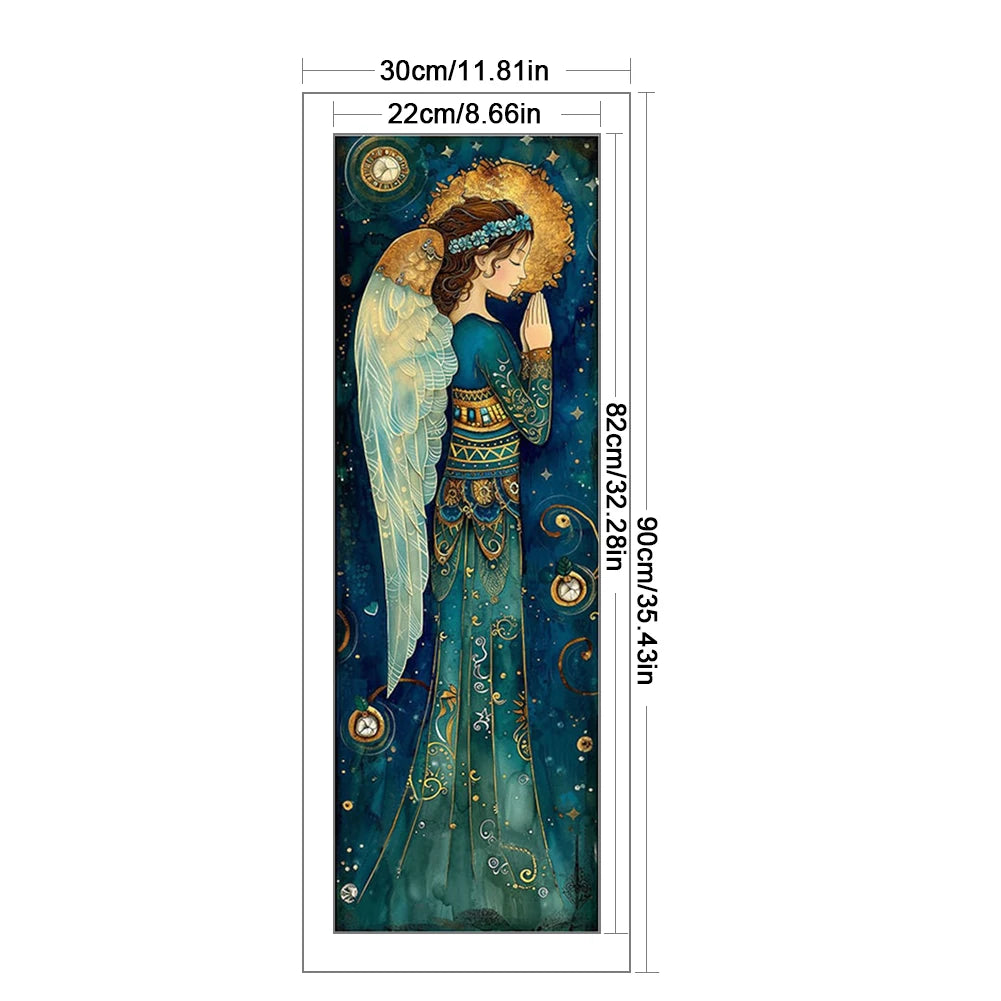 Full Embroidery Eco-cotton Thread 11CT Printed Girl Cross Stitch Kit Art for New Year Gift/KTV Wall Decoration