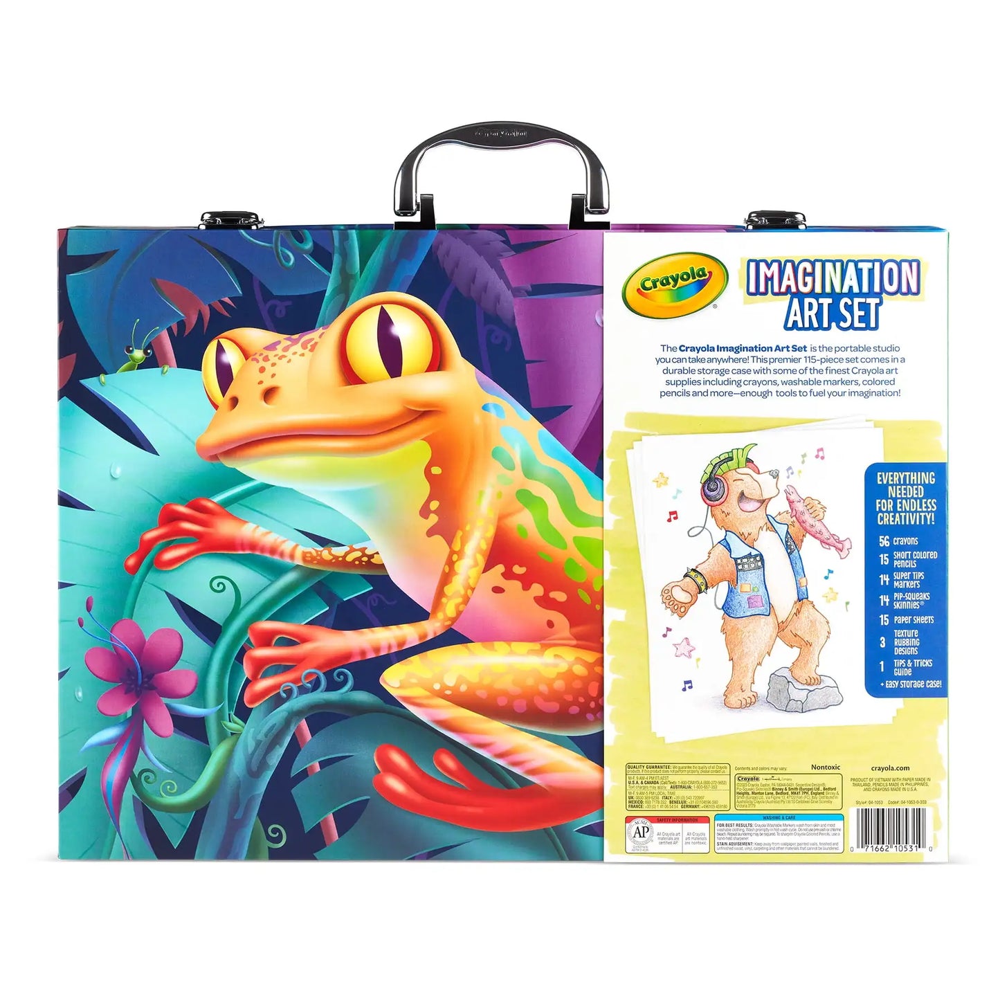 Crayola Imagination Art Coloring Set, 115 Pcs, Art & Craft Kit, Coloring Supplies, Easter Gifts for Kids