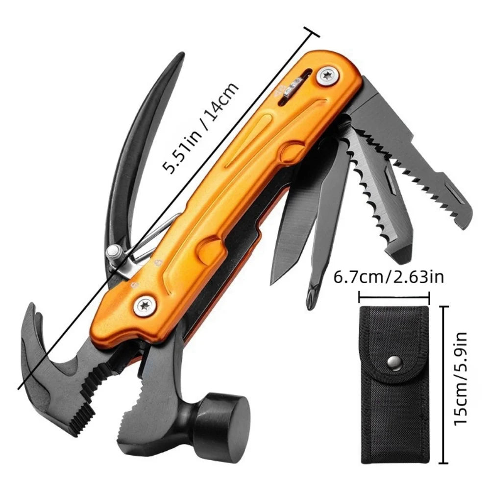 1pc Multifunctional Outdoor Hammer, Convenient Repair Tool, EDC Home, Hammer, Men's Gift, Outdoor Enthusiast