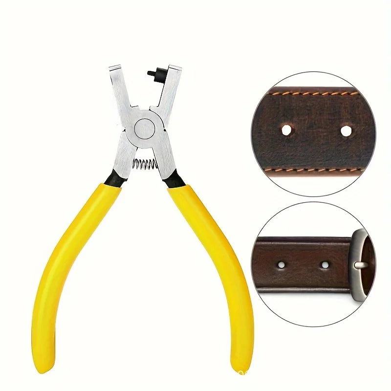 Watch Band Leather Hole Punch Plier Universal 2.0mm Hand Strap Wrist Belt Puncher Pliers Repair Tools Suitable For Thin Belts