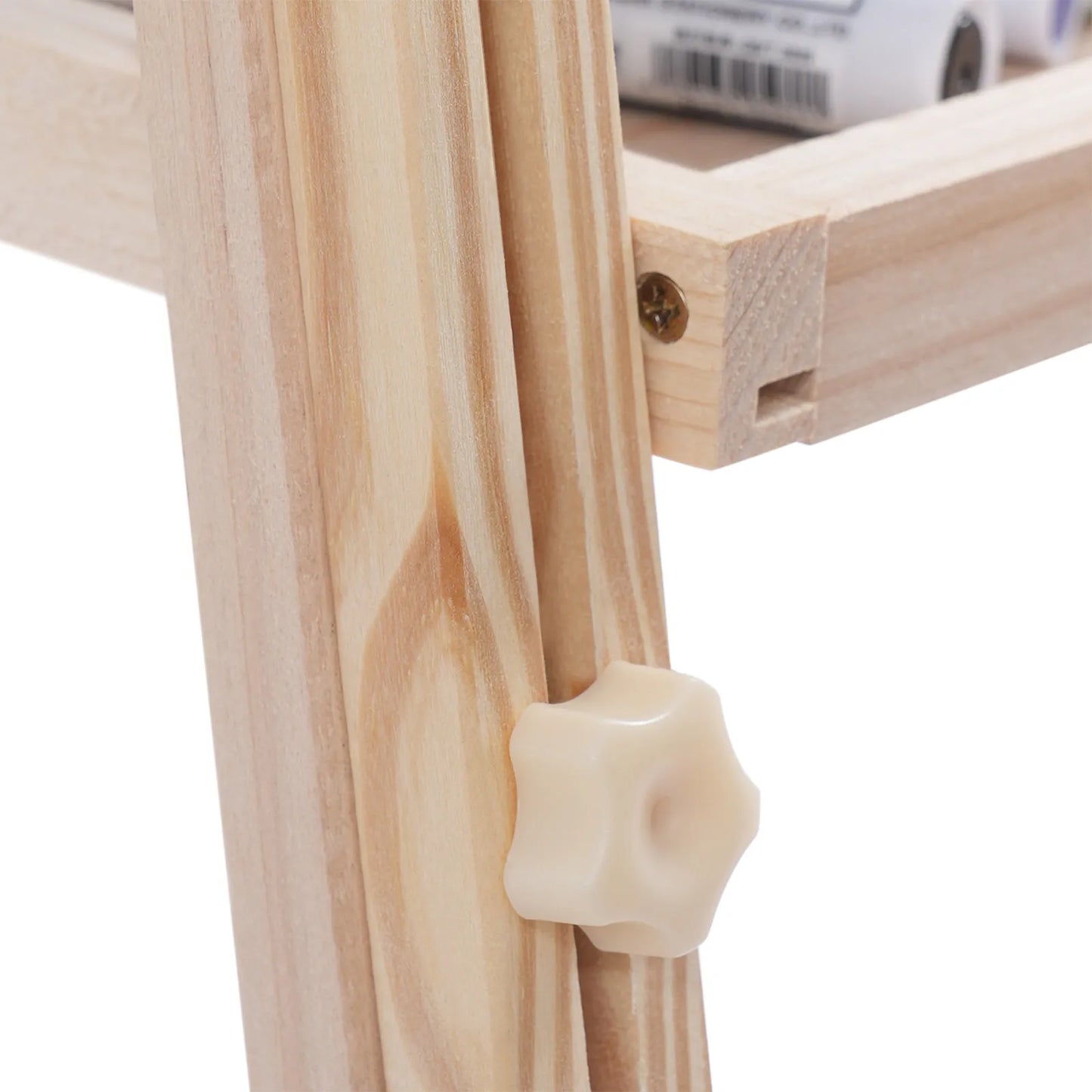 Kids Art Easel Stand Adjustable Wood All-in-One Toddler Easel with Chalkboard/Whiteboard for Kids Aged 2-8 Free Standing Easel