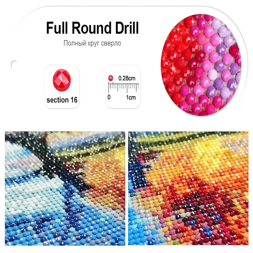 Diamond Art Painting Kit Cartoon Kawaii Snoopy Cute Dog Graffiti Comic Embroidery Mosaic Cross Stitch Home Decor Children's Gift