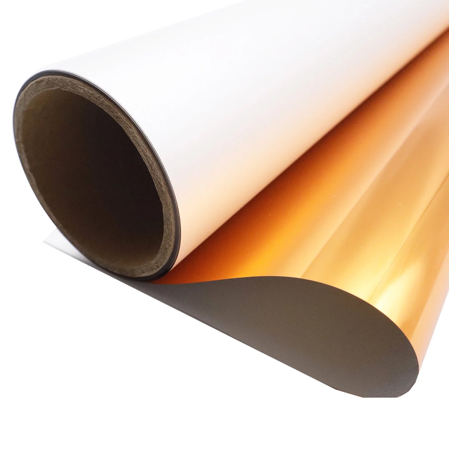 13in x 32.8ft / 33cm x 10m DTF Rose Gold / Rose Red Cold Peel Metallic Foil Transfer Printing