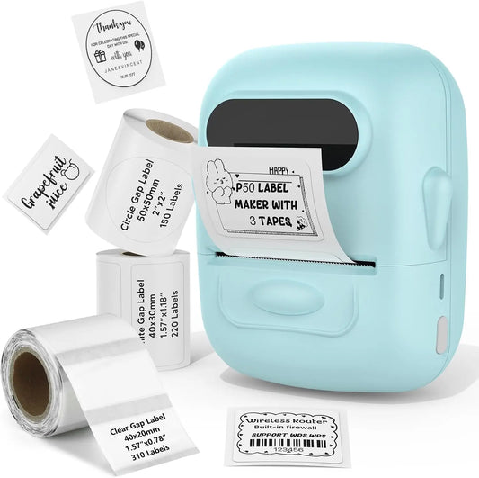 Marklife P50 Label Maker Machine Portable Bluetooth Label Stickers Machine