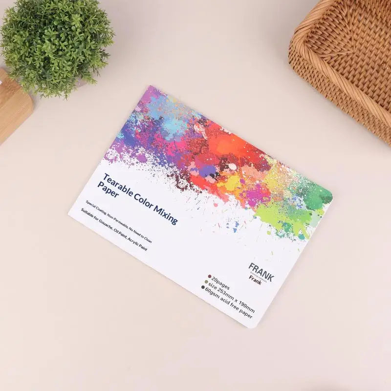 Artist Disposable Tear-Off Palette Paper Paint Palette Plate For Artist Gouache Acrylic Oil Painting Watercolor Art SuppliesHot