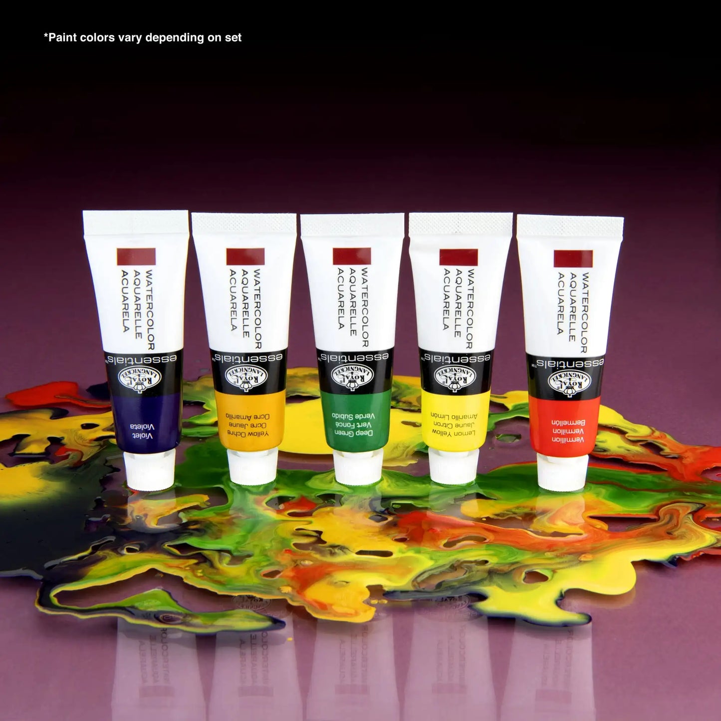 Royal & Langnickel Essentials - 12ml Watercolor Paint Pack  24 Colors-