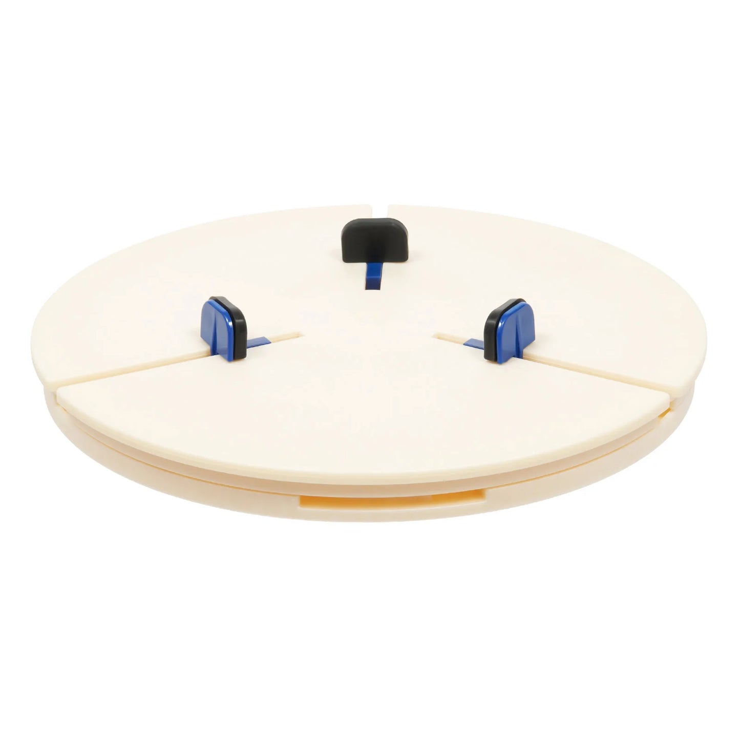Pottery Machine Turntable Clamp with 5 Set Support Feet White Abs Ceramic Art Repair Tool Ceramic Trim Holder Centers Clip