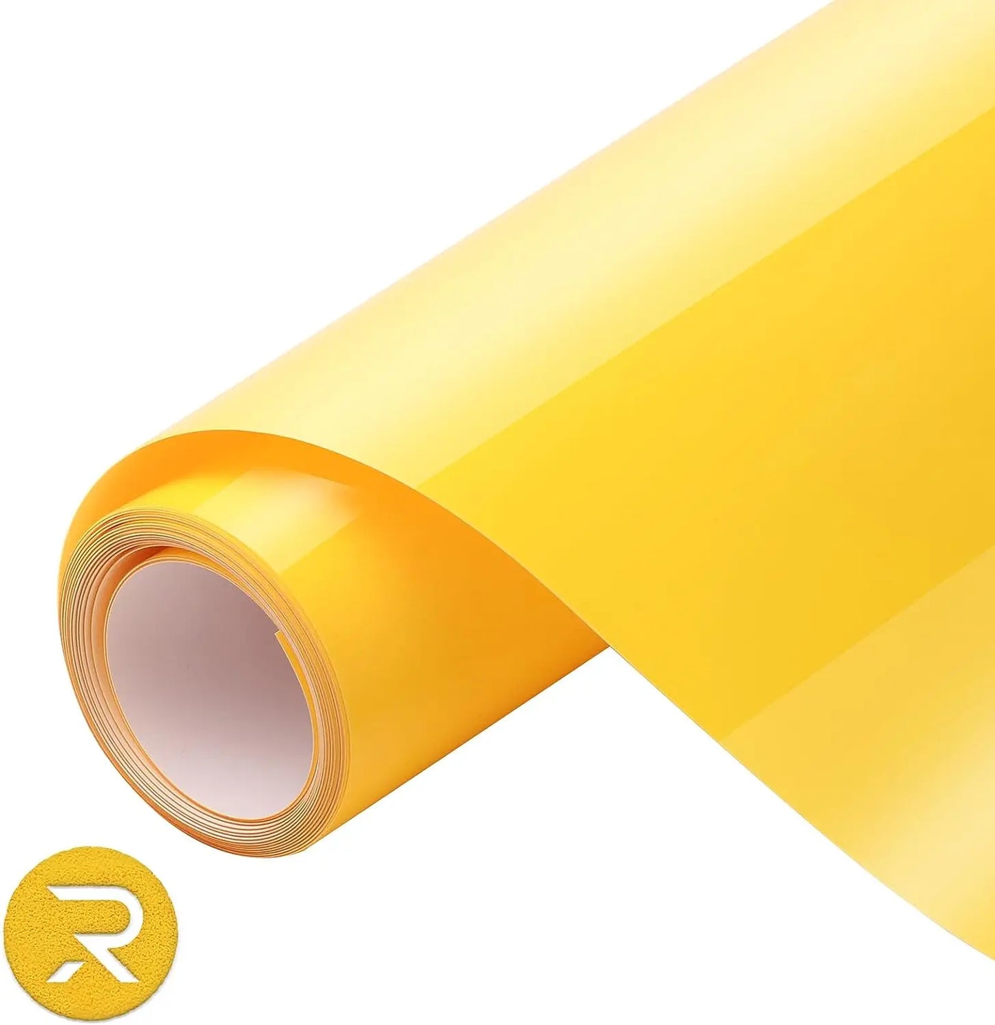 HTVRONT 10inX6ft/25x180cm 3D Puff Heat Transfer Vinyl Roll T-shirt Printing Craft Easy to Cut Iron on