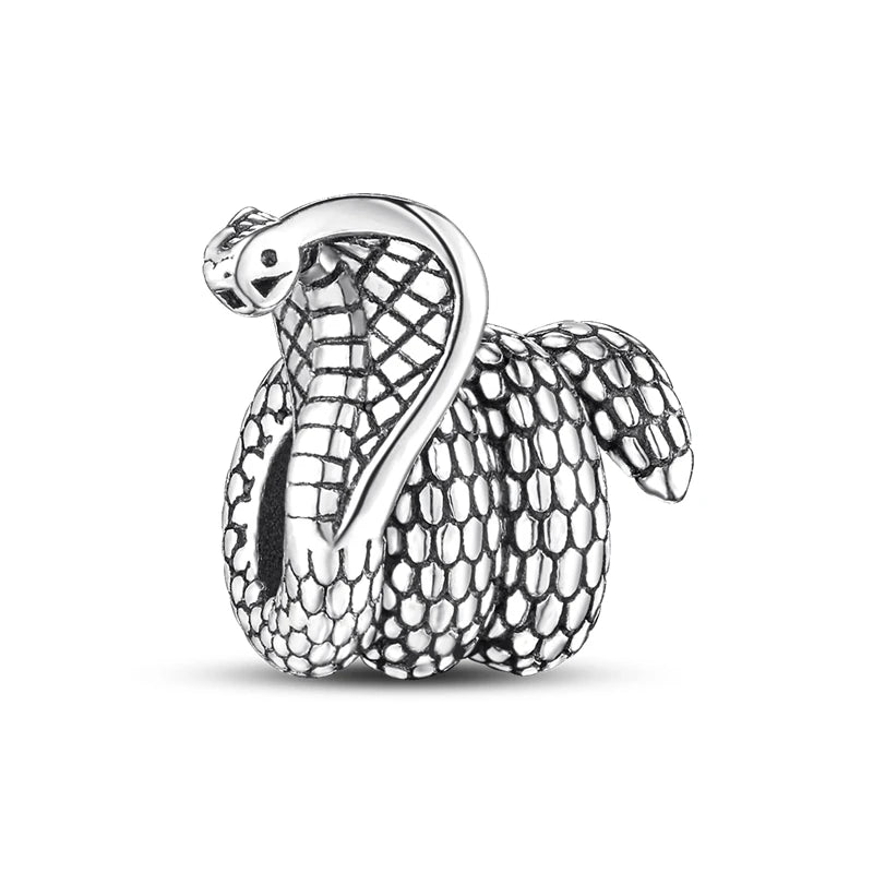 925 Sterling Silver Bracelet Charms Fit Bangle  DIY Accessory