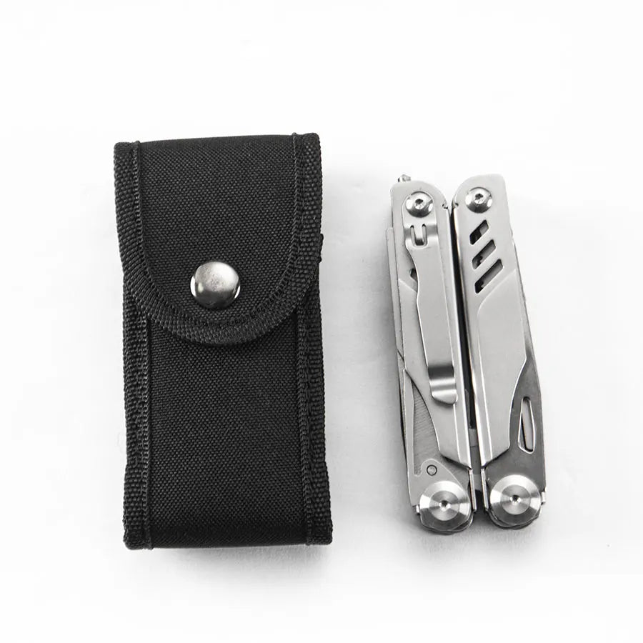 Multifunctional Tactical Pliers Survival Tool - Camping Knife Portable Outdoor Multi-tool for Hiking, Emergency EDC
