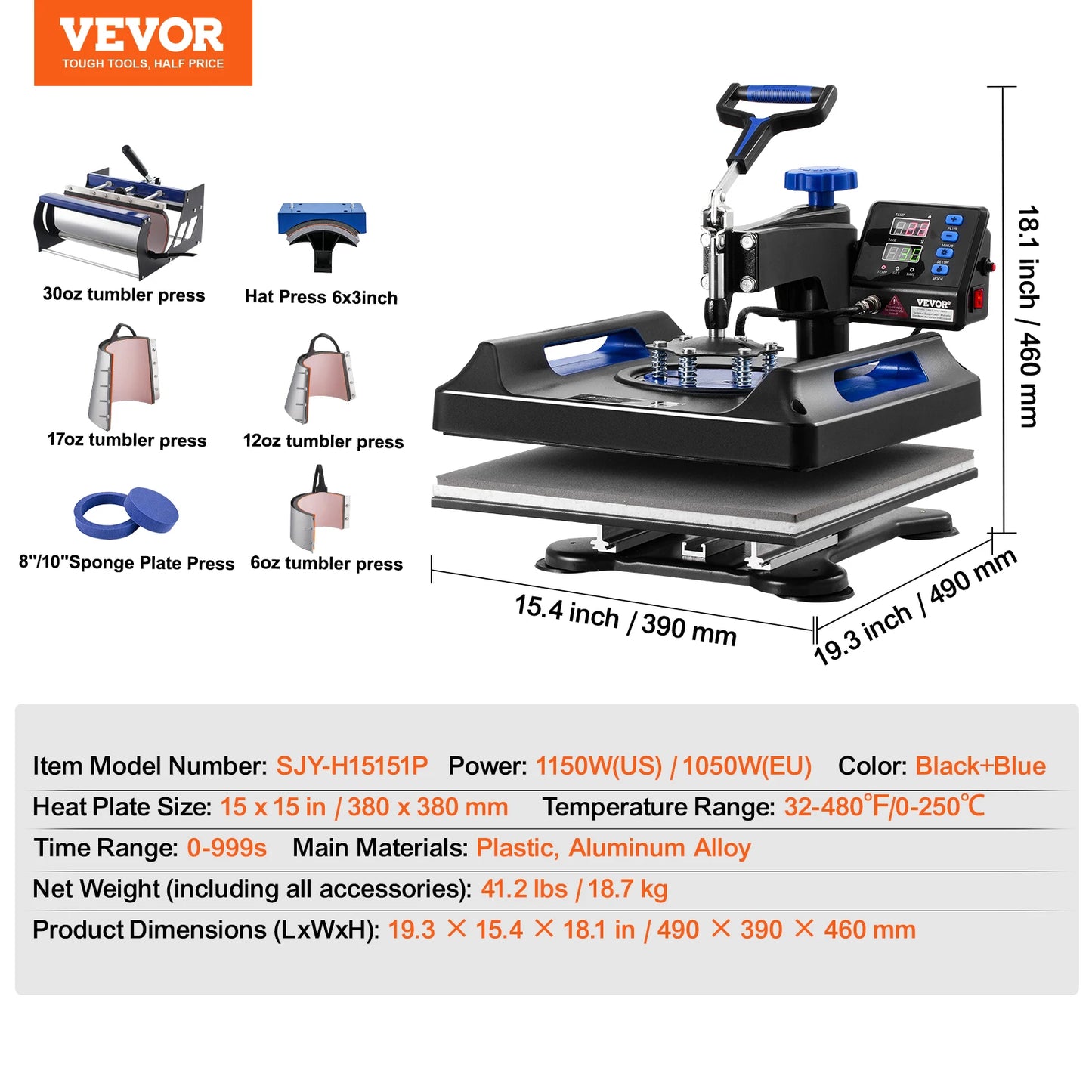 VEVOR Heat Press Machine
