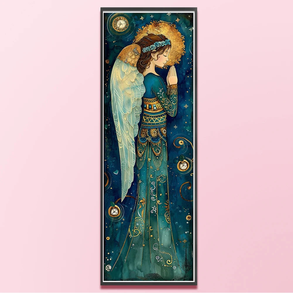 Full Embroidery Eco-cotton Thread 11CT Printed Girl Cross Stitch Kit Art for New Year Gift/KTV Wall Decoration