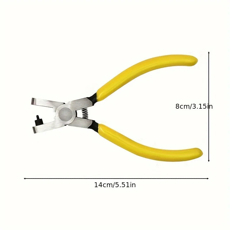 Watch Band Leather Hole Punch Plier Universal 2.0mm Hand Strap Wrist Belt Puncher Pliers Repair Tools Suitable For Thin Belts