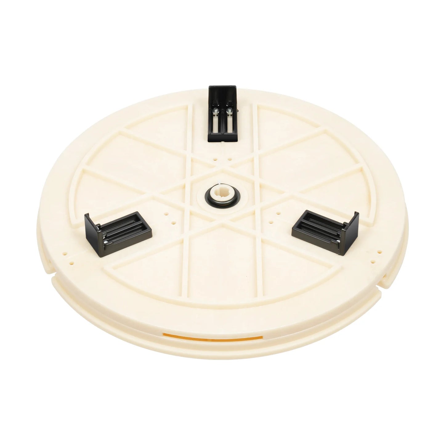 Pottery Machine Turntable Clamp with 5 Set Support Feet White Abs Ceramic Art Repair Tool Ceramic Trim Holder Centers Clip