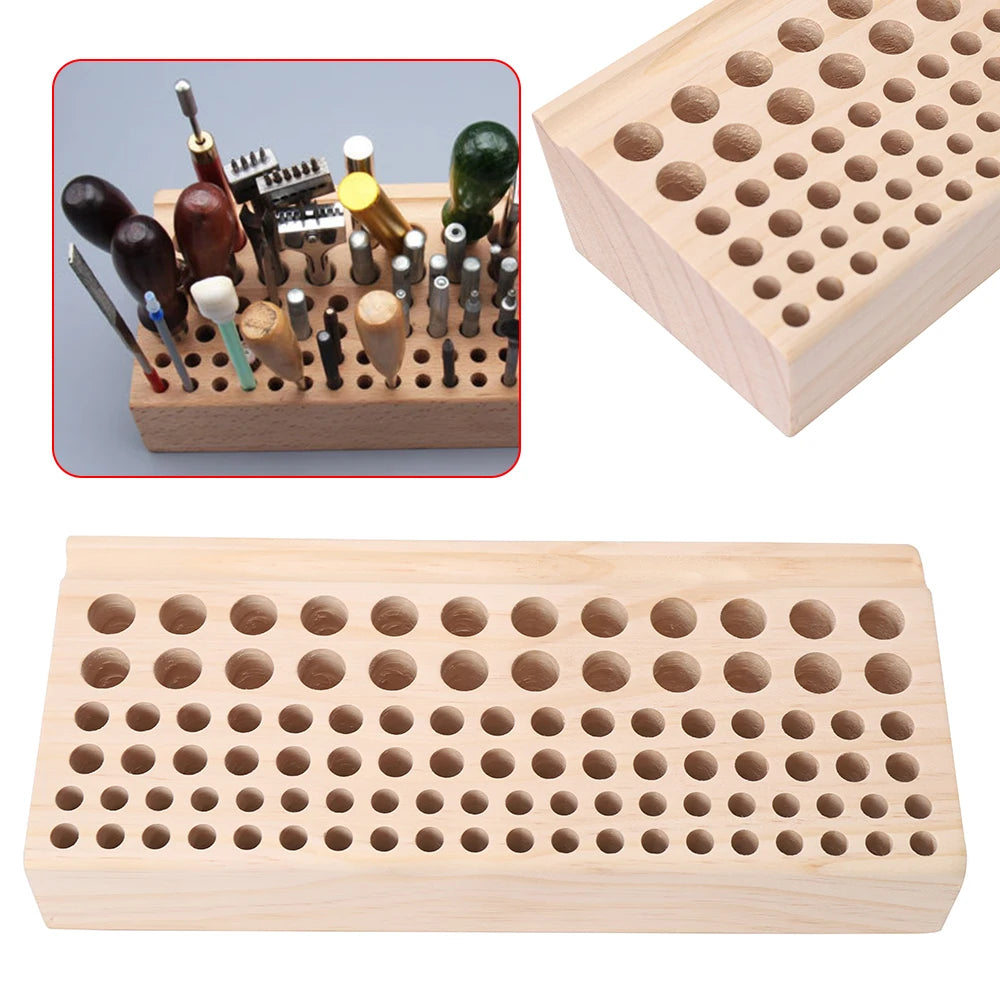 Storage Box 98 Hole Leather Working Tools