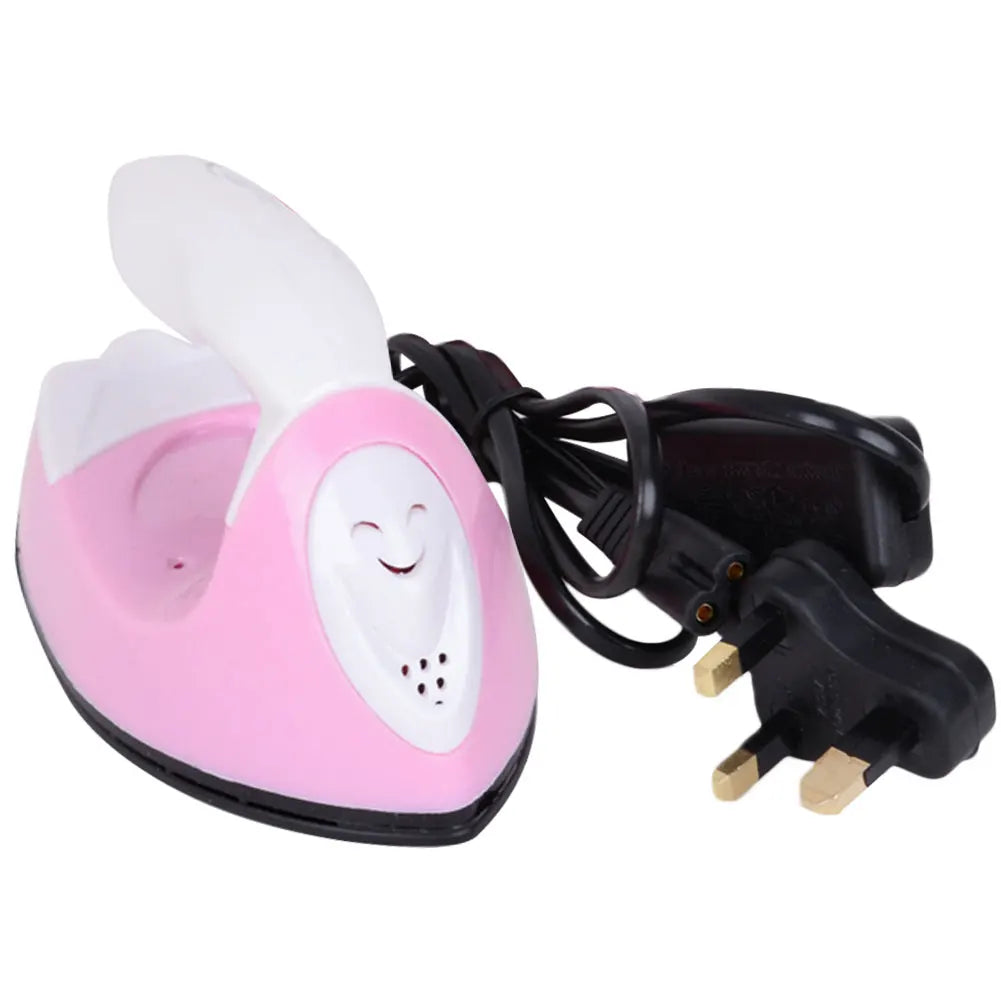DIY Small Heat Press Iron Portable Electric Mini Heat Press Machine Versatile Rapid Heating-Up Craft Clothes Sewing Supplies