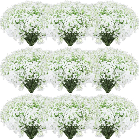 100 Pcs, 20.8 Inch Faux Gypsophila Flower