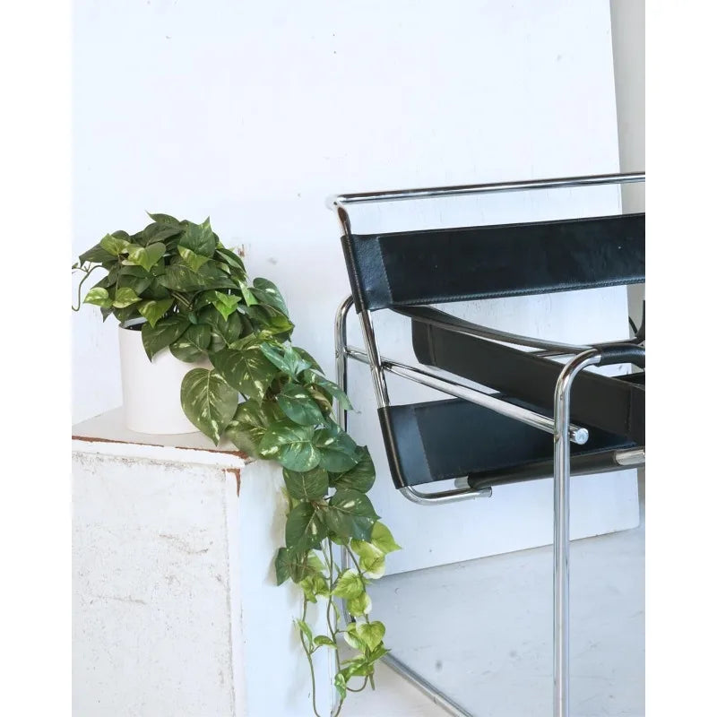32" Realistic Fake Pothos Ivy  (Variegated