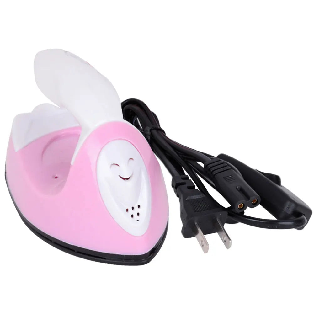 DIY Small Heat Press Iron Portable Electric Mini Heat Press Machine Versatile Rapid Heating-Up Craft Clothes Sewing Supplies