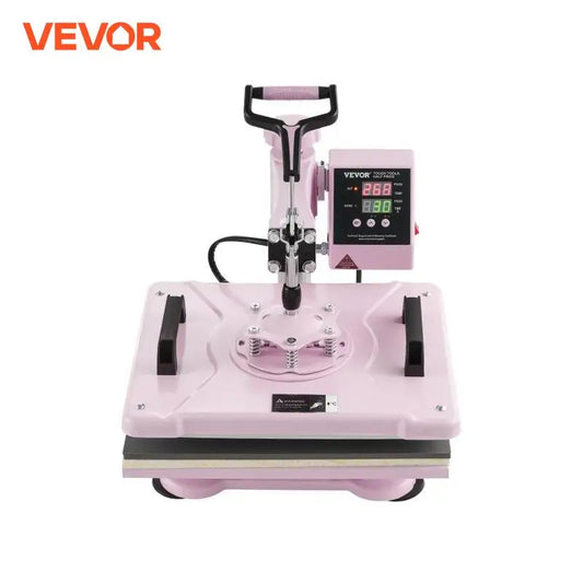 VEVOR Heat Press Machine  T-Shirts/Mugs/Hats/Plates Pink