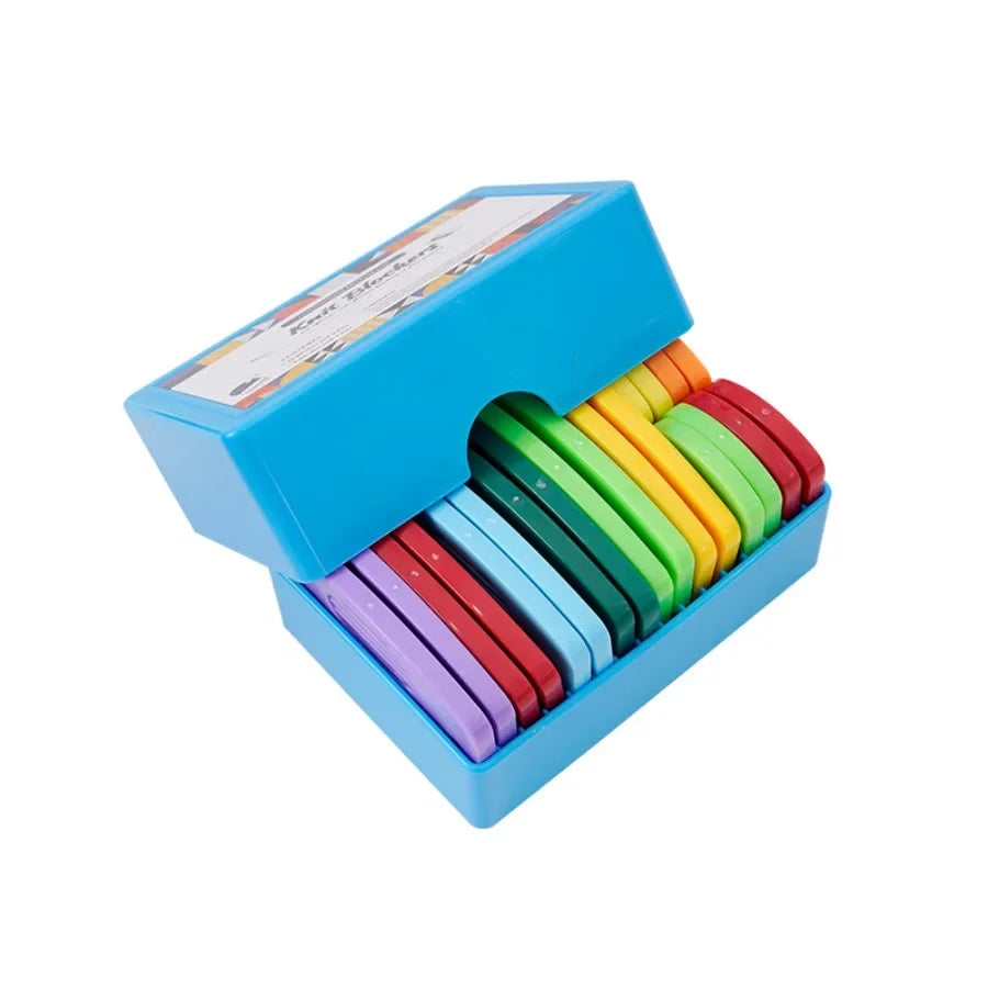 Sweater & Scarf Pinning Block Set - DIY Knitting Tool for Shawl, Cardigan, Blanket - Colorful Knitting Pins with Blocking Board