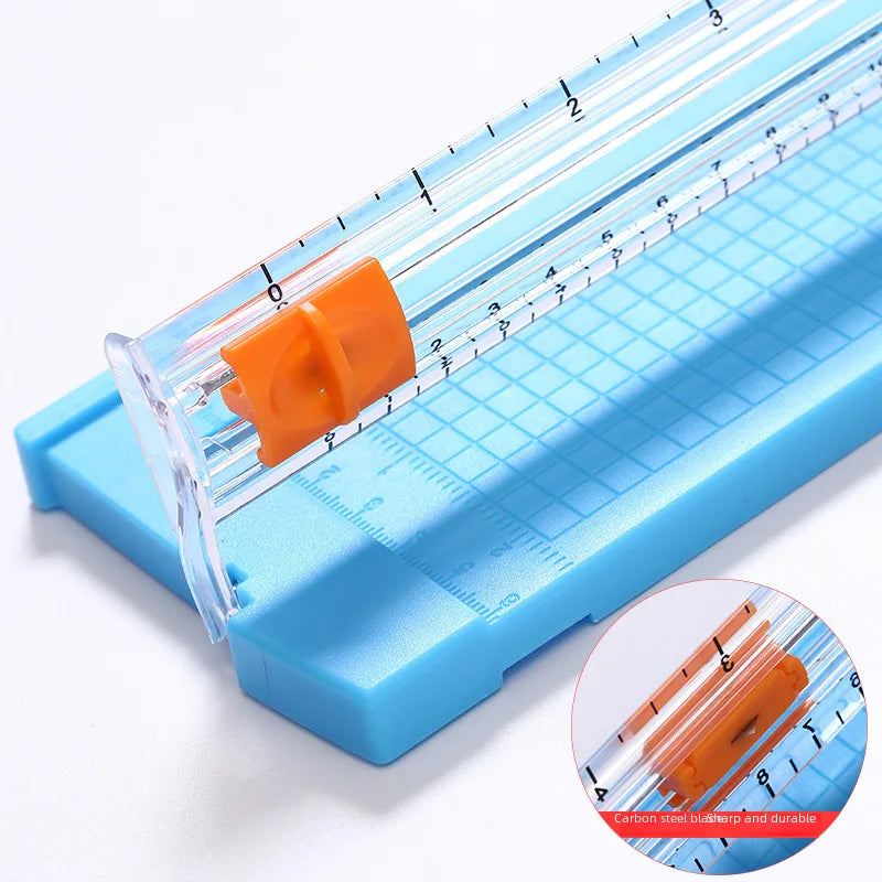 Spot portable small paper cutter student manual hand account paper cutter wholesale children's origami A5 photo paper cutter