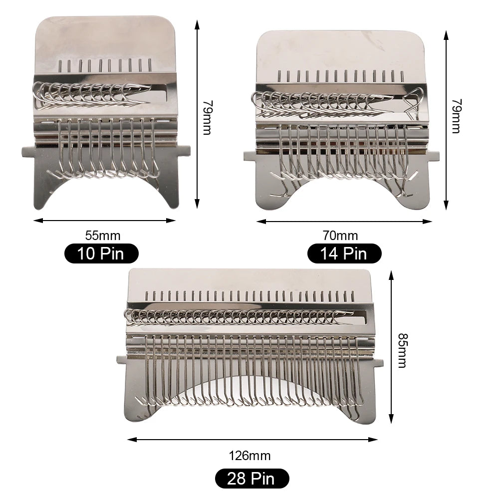 Knitting Tools Knitting Tools For Mending Clothes and Jeans Small Frame Hand Tapestry Wood Loom Weaving Frame Small Loom Darning Machine