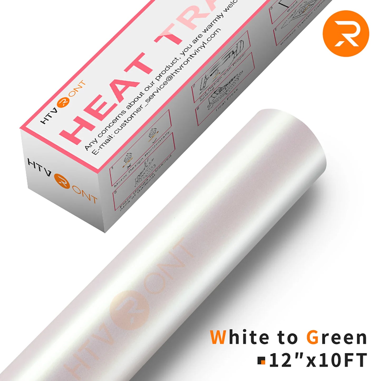 HTVRONT 30x300cm Chameleon Gradient Color Heat Transfer Vinyl Roll Permanent HTV  Vinals  for Cricut T-shirt Printing