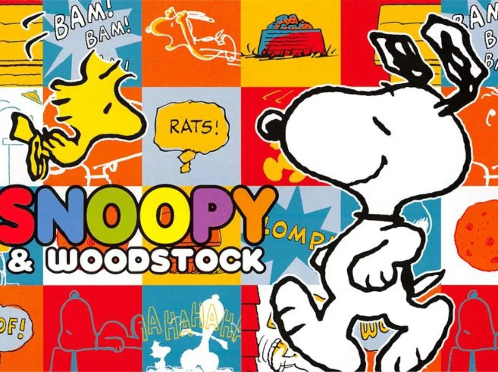 Diamond Art Painting Kit Cartoon Kawaii Snoopy Cute Dog Graffiti Comic Embroidery Mosaic Cross Stitch Home Decor Children's Gift