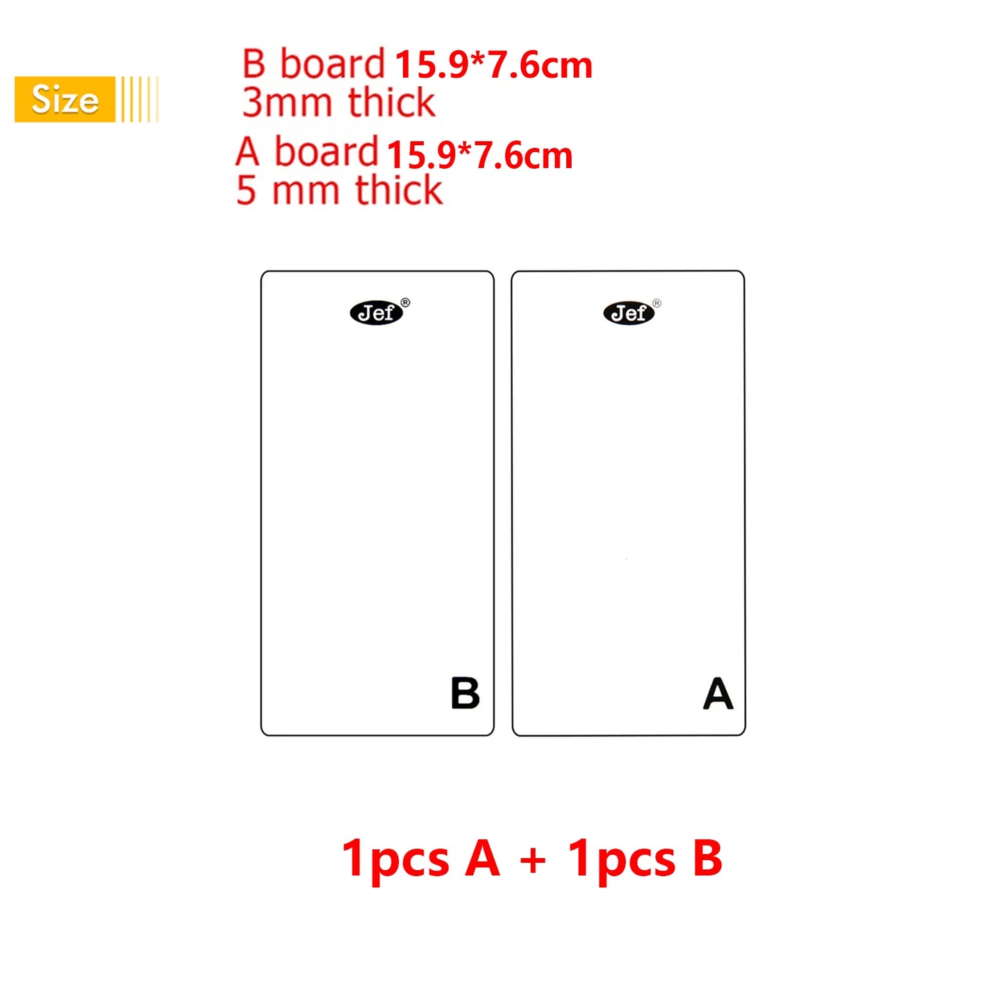 2pcs-4pcs 3mm 5mm Mini Cutting Pads  Die Cutting Machine Clear Plastic Cutting Replacement Plates Mat 15.9x7.6cm