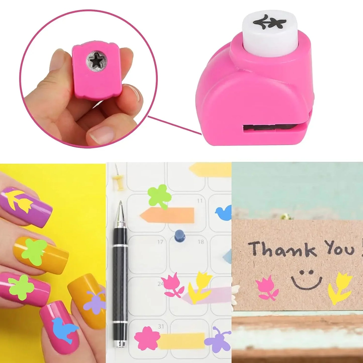 Craft Hole Punching , a 10-shape Shape Kit punching machine suitable for school crafts, fun projects
