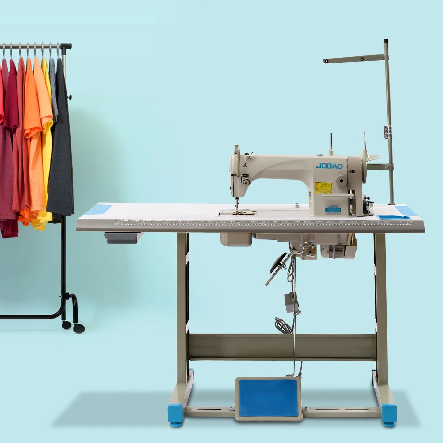 550W Industrial Sewing Machine 110V 1/2 Tailors (No Table Stand)