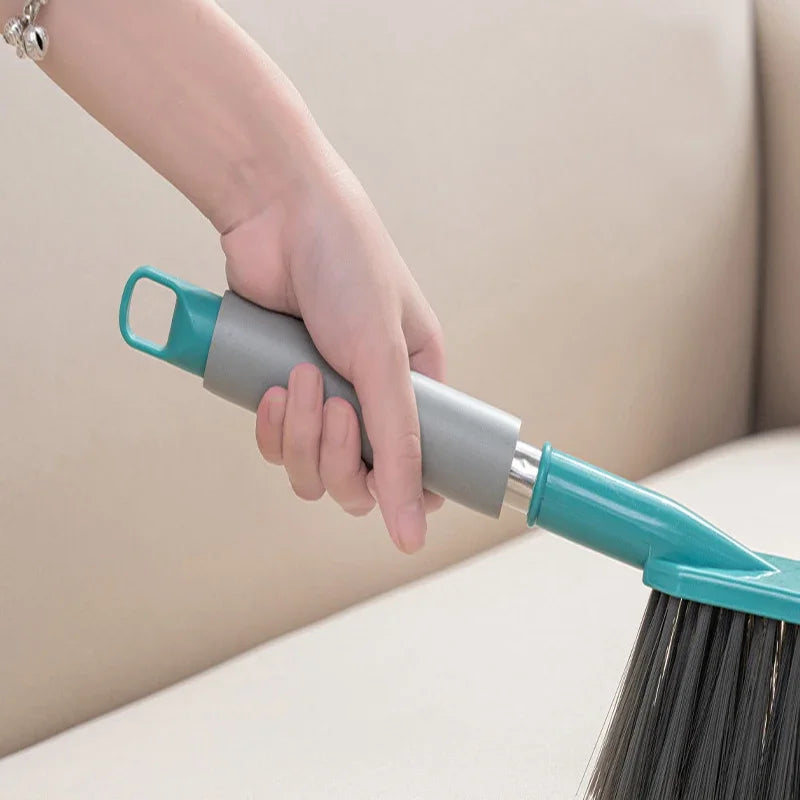 Dust removal sofa carpet brush long handle bed sweeping soft bristled brush broom Solid brass Leather craft