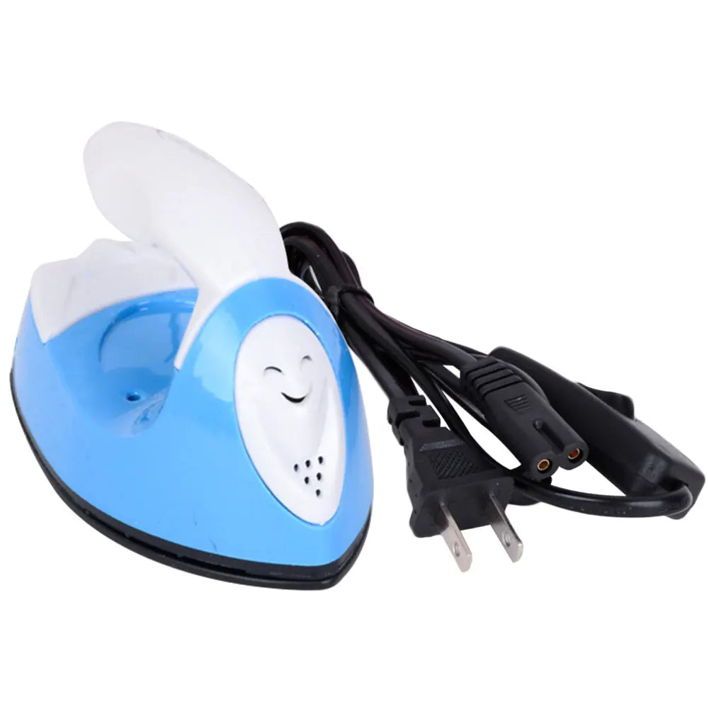 DIY Small Heat Press Iron Portable Electric Mini Heat Press Machine Versatile Rapid Heating-Up Craft Clothes Sewing Supplies