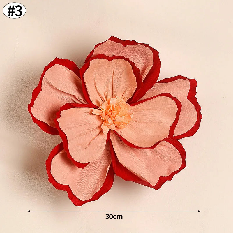 Chinese New Year 2026 Decoration Wall Hanging Decor Paper Folding Fan Sticker Wedding Party Decoration Spring Festival Supplies