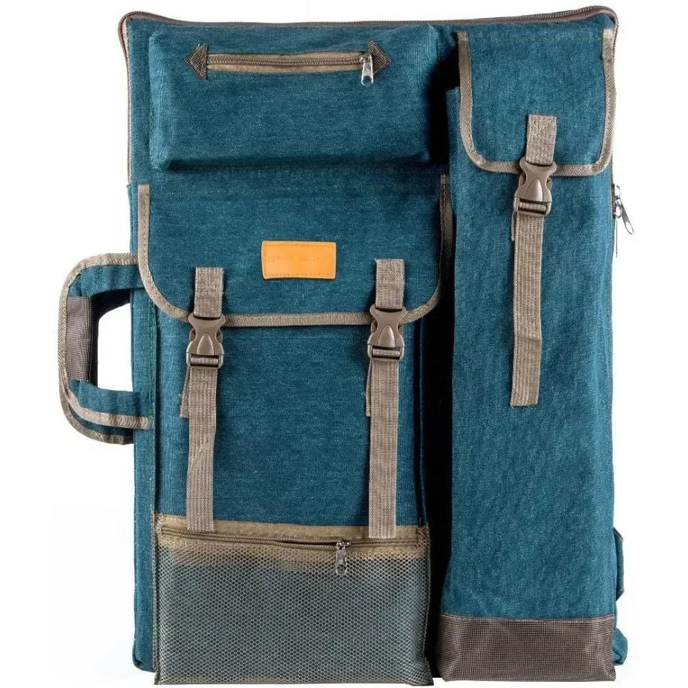 Art Portfolio Case Artist Backpack Canvas Bag Large 26” x 19.5”